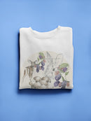 Wildlife Journal Berries Sweatshirt -Jennifer Paxton Parker Designs