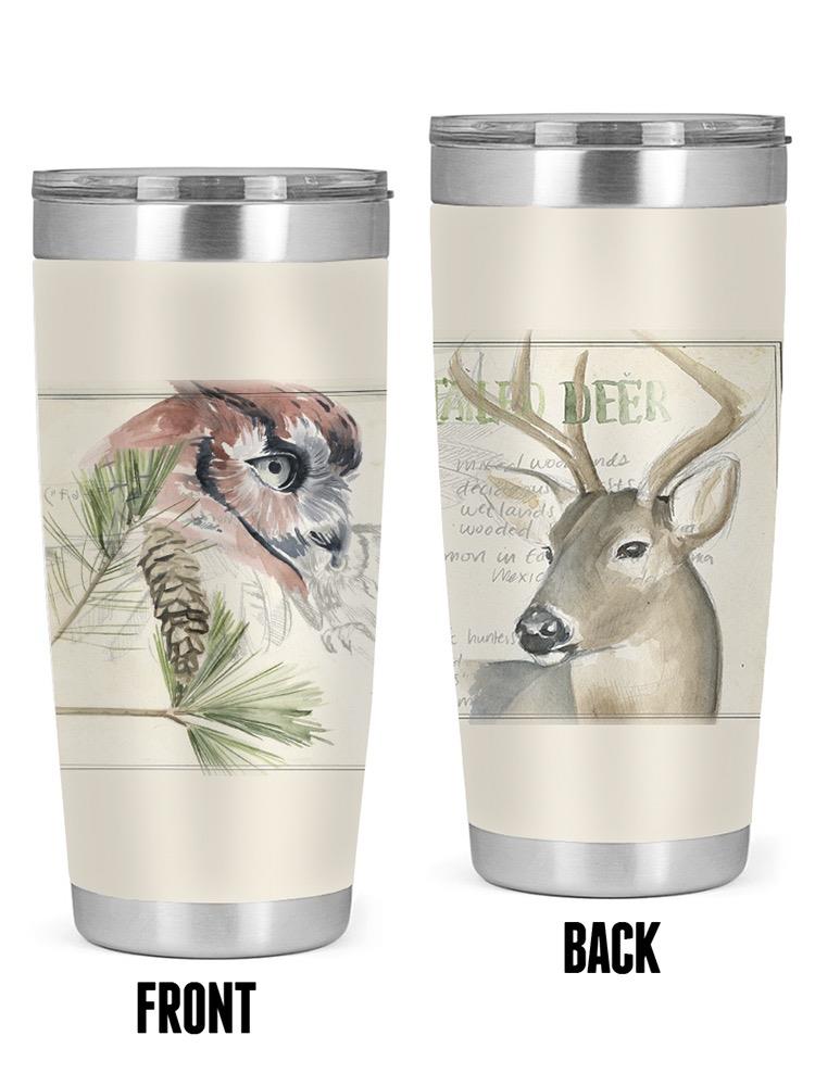 Wildlife Journal Deer Tumbler -Jennifer Paxton Parker Designs
