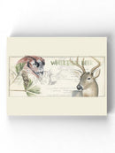 Wildlife Journal Deer Wall Art -Jennifer Paxton Parker Designs