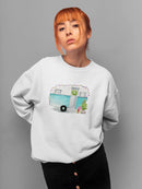Christmas Cars Ii Sweatshirt -Jennifer Paxton Parker Designs
