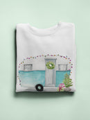 Christmas Cars Ii Sweatshirt -Jennifer Paxton Parker Designs