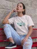 Christmas Cars Ii T-shirt -Jennifer Paxton Parker Designs