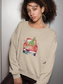 Christmas Cars Iii Sweatshirt -Jennifer Paxton Parker Designs