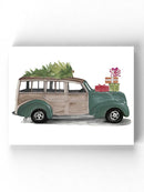 Christmas Cars Iv Wall Art -Jennifer Paxton Parker Designs