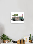 Christmas Cars Iv Wall Art -Jennifer Paxton Parker Designs