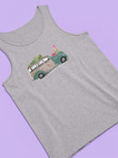 Christmas Cars Iv T-shirt -Jennifer Paxton Parker Designs
