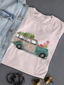 Christmas Cars Iv T-shirt -Jennifer Paxton Parker Designs