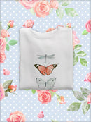 Summer Butterflies. Sweatshirt -Jennifer Paxton Parker Designs