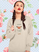 Summer Butterflies. Sweatshirt -Jennifer Paxton Parker Designs