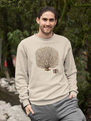 Esper Sea Fans I. Sweatshirt -Jennifer Paxton Parker Designs