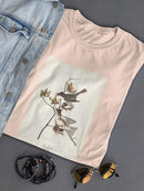 Pewit Flycatcher T-shirt -John James Audubon Designs