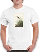 Sharp-tailed Finch T-shirt -John James Audubon Designs
