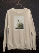 Sharp-tailed Finch Sweatshirt -John James Audubon Designs