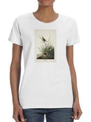 Sharp-tailed Finch T-shirt -John James Audubon Designs