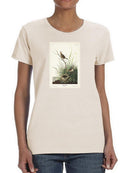 Sharp-tailed Finch T-shirt -John James Audubon Designs