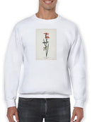 Blue Yellow-back Warbler Sweatshirt -John James Audubon Designs