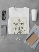 Yellow-rump Warbler T-shirt -John James Audubon Designs