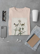Yellow-rump Warbler T-shirt -John James Audubon Designs