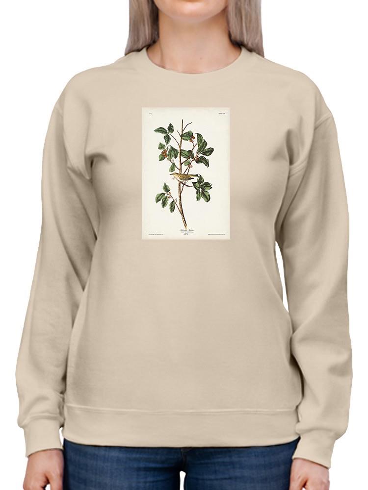 Tenessee Warbler Sweatshirt -John James Audubon Designs