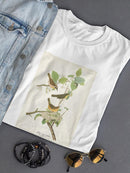 Yellow-Breasted Warbler T-shirt -John James Audubon Designs
