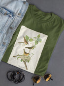 Yellow-Breasted Warbler T-shirt -John James Audubon Designs