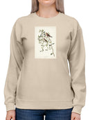 Lesser Red Poll Sweatshirt -John James Audubon Designs
