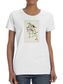 Lesser Red Poll T-shirt -John James Audubon Designs