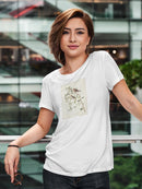 Lesser Red Poll T-shirt -John James Audubon Designs