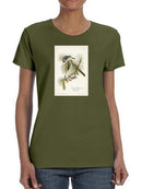 Crested Titmouse T-shirt -John James Audubon Designs