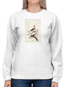 Hermit Thrush Sweatshirt -John James Audubon Designs