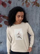 Hermit Thrush Sweatshirt -John James Audubon Designs