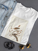 Hermit Thrush T-shirt -John James Audubon Designs