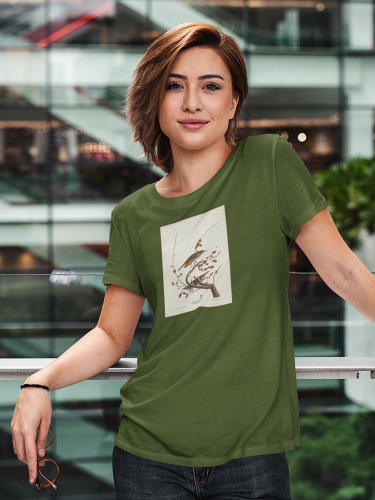 Hermit Thrush T-shirt -John James Audubon Designs