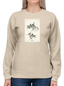 Bluegrey Flycatcher Sweatshirt -John James Audubon Designs