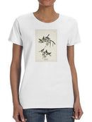 Bluegrey Flycatcher T-shirt -John James Audubon Designs
