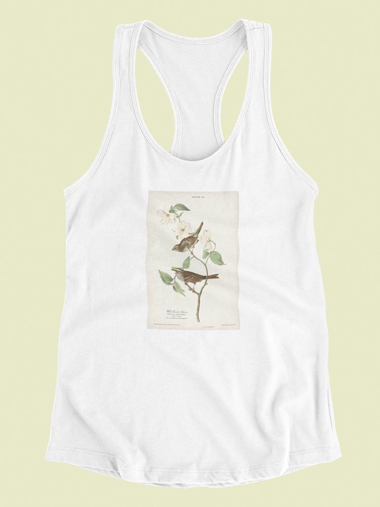 White-Throated Sparrow T-shirt -John James Audubon Designs