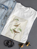 White-Throated Sparrow T-shirt -John James Audubon Designs