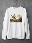 Pinnated Grouses Sweatshirt -John James Audubon Designs