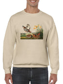 Pinnated Grouses Sweatshirt -John James Audubon Designs