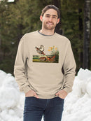Pinnated Grouses Sweatshirt -John James Audubon Designs