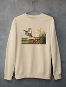 Pinnated Grouses Sweatshirt -John James Audubon Designs