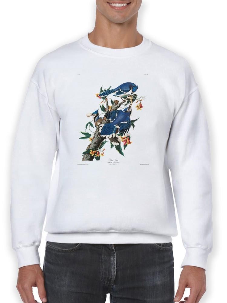 Blue Jays I Sweatshirt -John James Audubon Designs