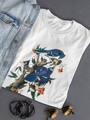 Blue Jay T-shirt -John James Audubon Designs