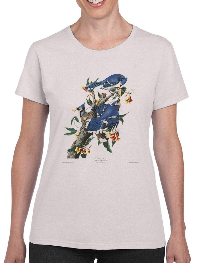 Blue Jay T-shirt -John James Audubon Designs