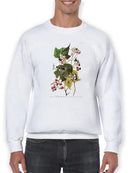 Black And Yellow Warblers I Sweatshirt -John James Audubon Designs