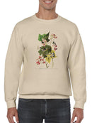 Black And Yellow Warblers I Sweatshirt -John James Audubon Designs
