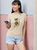 Black And Yellow Warbler T-shirt -John James Audubon Designs