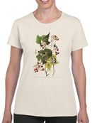 Black And Yellow Warbler T-shirt -John James Audubon Designs