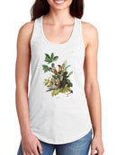 American Robins I Racerback Tank -John James Audubon Designs