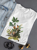 American Robin T-shirt -John James Audubon Designs